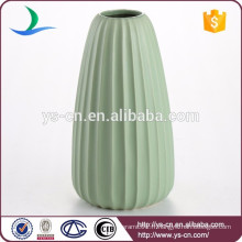 Décoration intérieure vases en céramique verte pour décorations de mariage